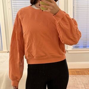 Agolde Peach Crewneck Top